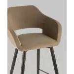 Стул барный Саймон велюр капучино УТ000025188 Stool Group (Стул груп)