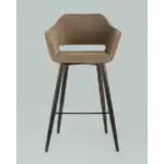 Стул барный Саймон велюр капучино УТ000025188 Stool Group (Стул груп)