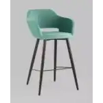 Стул барный Саймон велюр морской УТ000025183 Stool Group (Стул груп)