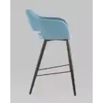 Стул барный Саймон велюр пыльно-голубой УТ000025189 Stool Group (Стул груп)