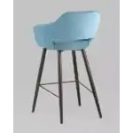 Стул барный Саймон велюр пыльно-голубой УТ000025189 Stool Group (Стул груп)
