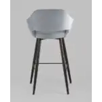 Стул барный Саймон велюр серый УТ000025181 Stool Group (Стул груп)