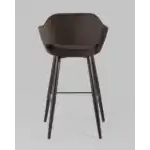 Стул барный Саймон велюр темно-коричневый УТ000025187 Stool Group (Стул груп)