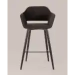 Стул барный Саймон велюр темно-коричневый УТ000025187 Stool Group (Стул груп)