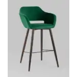 Стул барный Саймон велюр темно-зеленый УТ000025184 Stool Group (Стул груп)