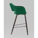 Стул барный Саймон велюр темно-зеленый УТ000025184 Stool Group (Стул груп)
