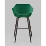Стул барный Саймон велюр темно-зеленый УТ000025184 Stool Group (Стул груп)