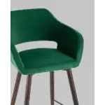 Стул барный Саймон велюр темно-зеленый УТ000025184 Stool Group (Стул груп)