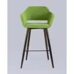 Стул барный Саймон велюр травяной УТ000025185 Stool Group (Стул груп)
