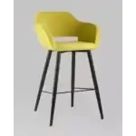 Стул барный Саймон велюр золотистый УТ000025190 Stool Group (Стул груп)