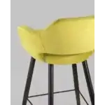 Стул барный Саймон велюр золотистый УТ000025190 Stool Group (Стул груп)