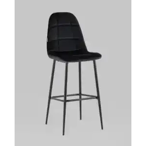 Стул барный Тейлор велюр черный УТ000025330 Stool Group (Стул груп)