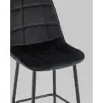 Стул барный Тейлор велюр черный УТ000025330 Stool Group (Стул груп)