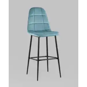 Стул барный Тейлор велюр пыльно-голубой УТ000025336 Stool Group (Стул груп)