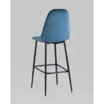 Стул барный Тейлор велюр пыльно-синий УТ000025332 Stool Group (Стул груп)