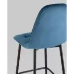 Стул барный Тейлор велюр пыльно-синий УТ000025332 Stool Group (Стул груп)