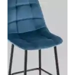 Стул барный Тейлор велюр пыльно-синий УТ000025332 Stool Group (Стул груп)