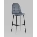 Стул барный Тейлор велюр серый УТ000025331 Stool Group (Стул груп)