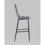 Стул барный Тейлор велюр серый УТ000025331 Stool Group (Стул груп)