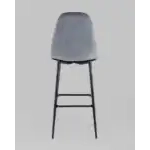 Стул барный Тейлор велюр серый УТ000025331 Stool Group (Стул груп)