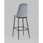 Стул барный Тейлор велюр серый УТ000025331 Stool Group (Стул груп)