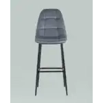 Стул барный Тейлор велюр серый УТ000025331 Stool Group (Стул груп)