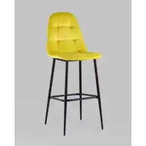 Стул барный Тейлор велюр жёлтый УТ000025335 Stool Group (Стул груп)