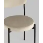 Стул Бриф велюр пыльно-розовый УТ000036504 Stool Group (Стул груп)