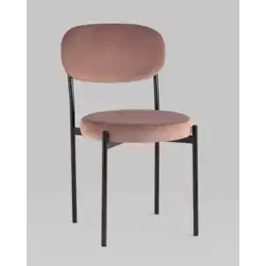 Стул Бриф велюр пыльно-розовый УТ000036503 Stool Group (Стул груп)