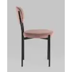 Стул Бриф велюр пыльно-розовый УТ000036503 Stool Group (Стул груп)