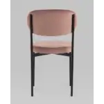 Стул Бриф велюр пыльно-розовый УТ000036503 Stool Group (Стул груп)