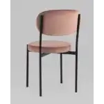 Стул Бриф велюр пыльно-розовый УТ000036503 Stool Group (Стул груп)
