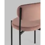 Стул Бриф велюр пыльно-розовый УТ000036503 Stool Group (Стул груп)