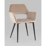 Стул Денди велюр бежевый УТ000036687 Stool Group (Стул груп)