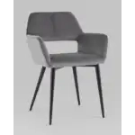 Стул Денди велюр серый УТ000036684 Stool Group (Стул груп)