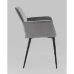 Стул Денди велюр серый УТ000036684 Stool Group (Стул груп)