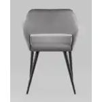 Стул Денди велюр серый УТ000036684 Stool Group (Стул груп)