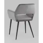 Стул Денди велюр серый УТ000036684 Stool Group (Стул груп)