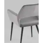 Стул Денди велюр серый УТ000036684 Stool Group (Стул груп)