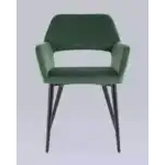 Стул Денди велюр зелёный УТ000036686 Stool Group (Стул груп)
