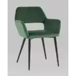 Стул Денди велюр зелёный УТ000036686 Stool Group (Стул груп)