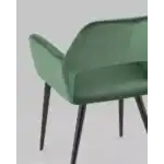 Стул Денди велюр зелёный УТ000036686 Stool Group (Стул груп)