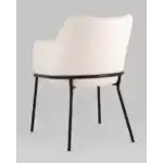 Стул Кози ткань букле молочный УТ000036133 Stool Group (Стул груп)