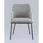 Стул Кози ткань букле серый УТ000036135 Stool Group (Стул груп)