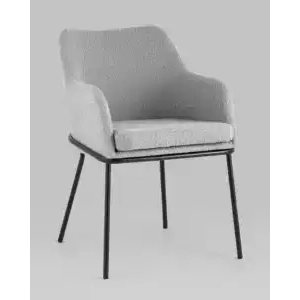Стул Кози ткань букле серый УТ000036135 Stool Group (Стул груп)