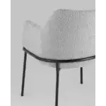 Стул Кози ткань букле серый УТ000036135 Stool Group (Стул груп)
