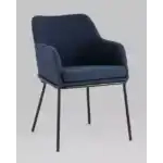 Стул Кози ткань букле синий УТ000036132 Stool Group (Стул груп)