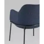 Стул Кози ткань букле синий УТ000036132 Stool Group (Стул груп)