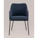 Стул Кози ткань букле синий УТ000036132 Stool Group (Стул груп)