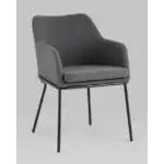 Стул Кози ткань букле тёмно-серый УТ000036134 Stool Group (Стул груп)
